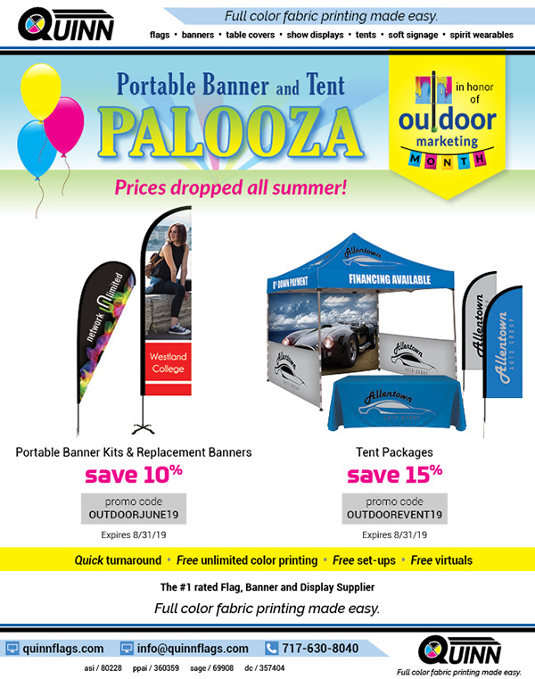 Portable Banner Kit And Tent Prices All Summer