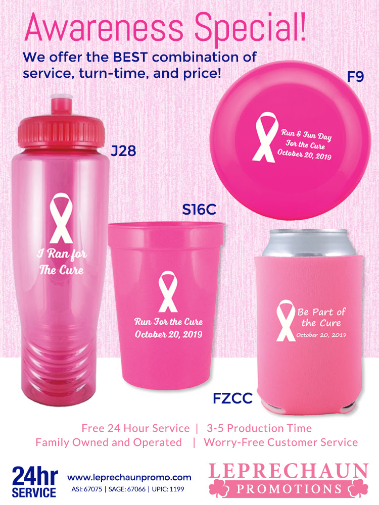 Pink Awareness Specials and Free 24 Hr. Svc