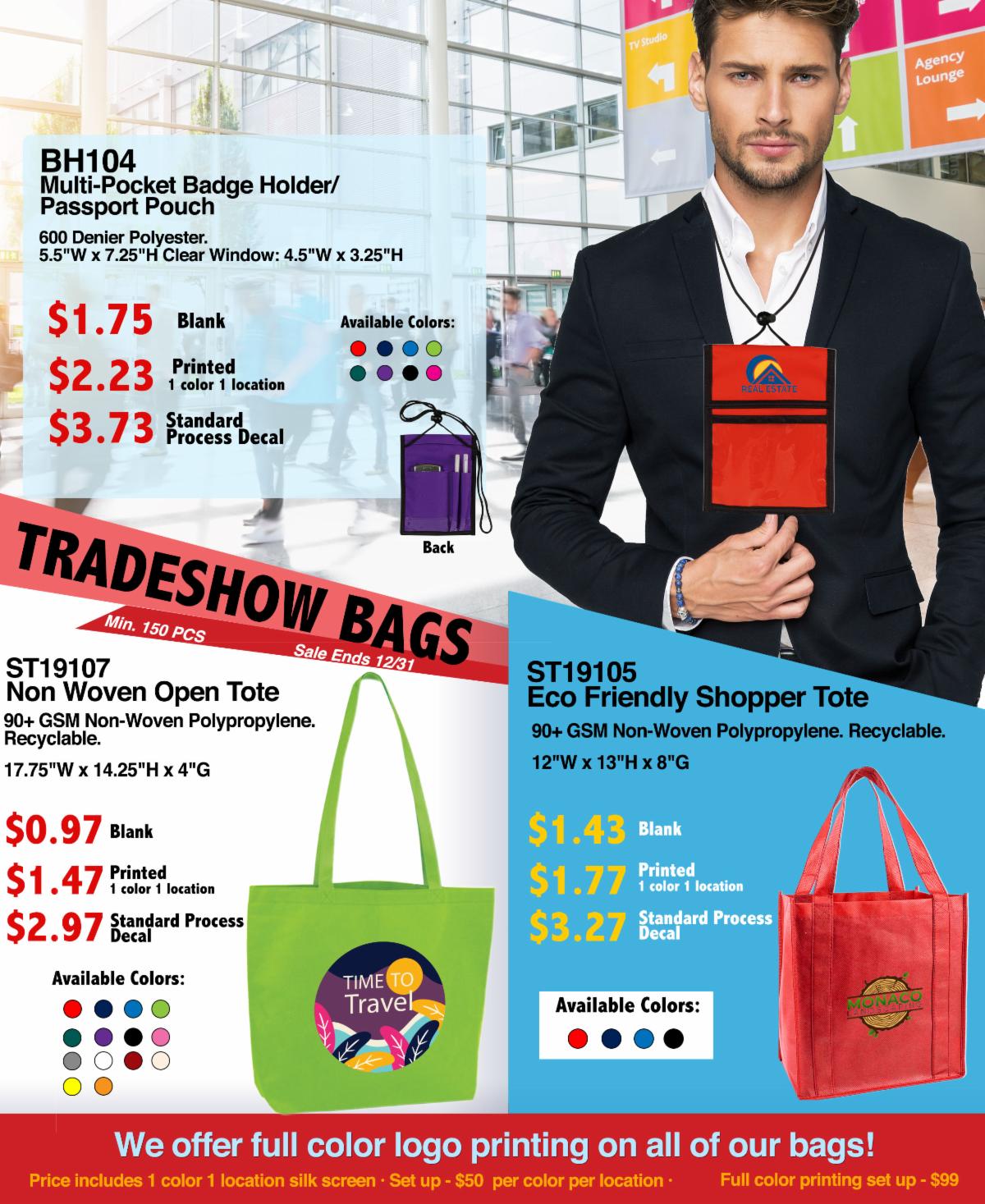 Tradeshow Bag Ideas