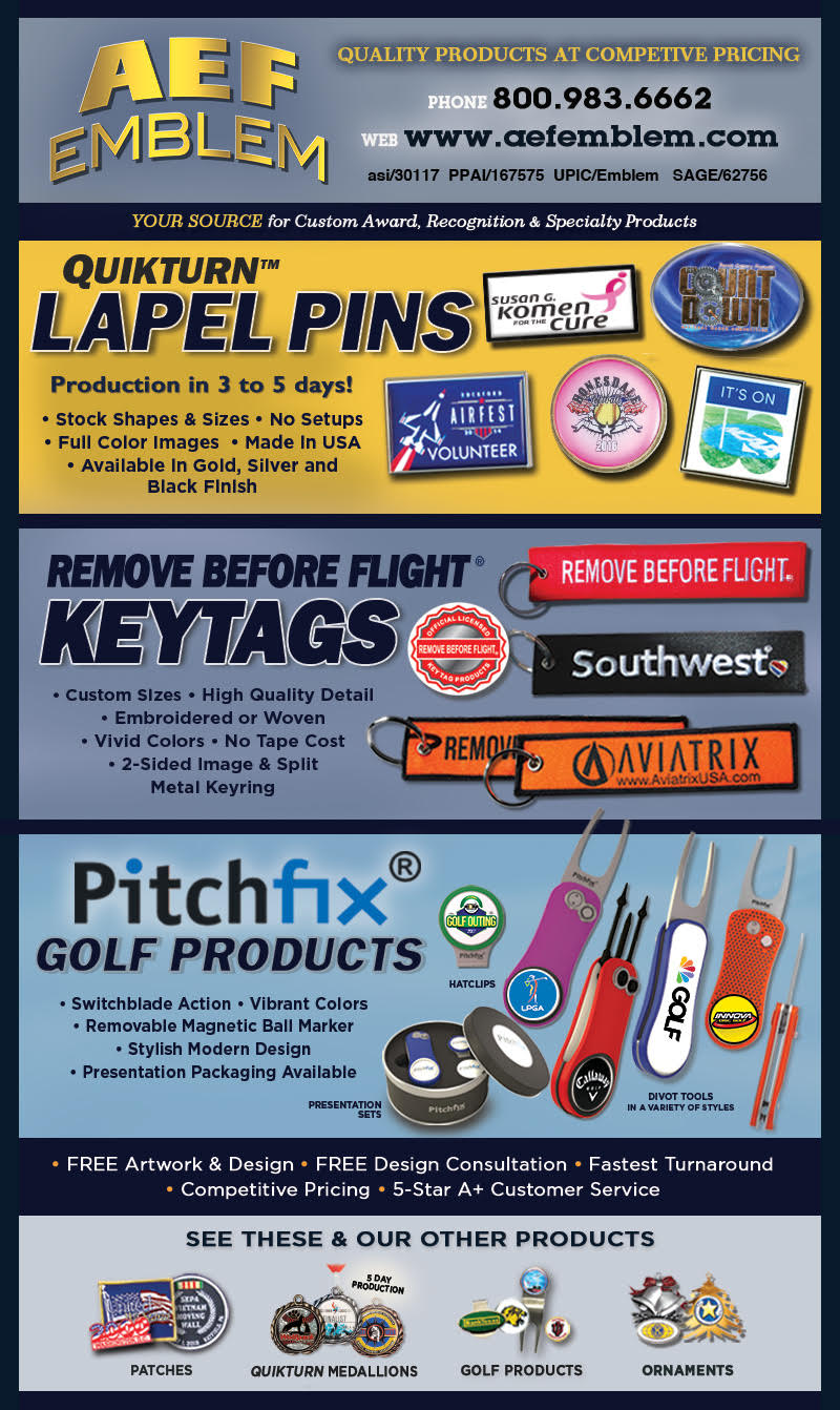 Quality Lapel Pins, Keytags and Golf Products!