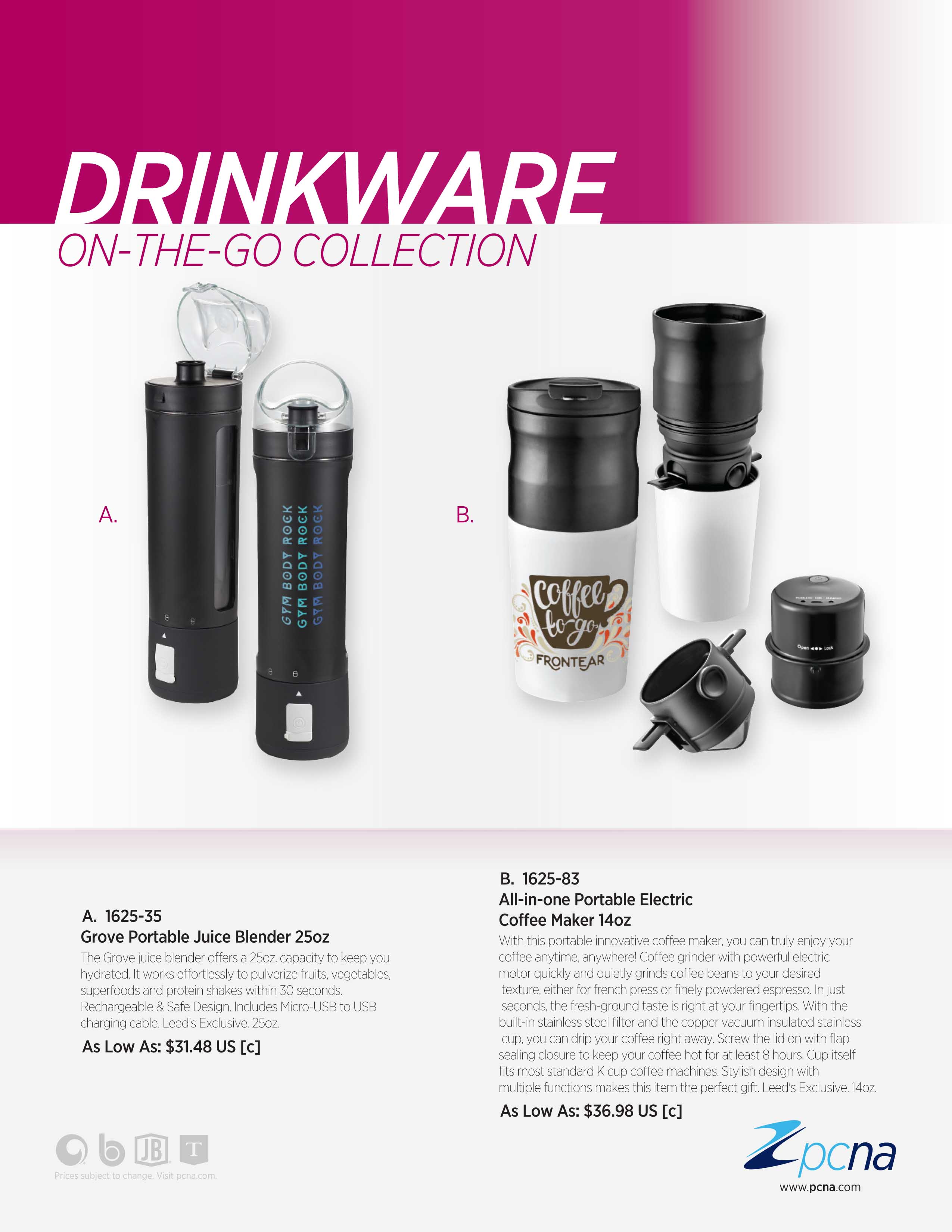 Drinkware On The Go Collection